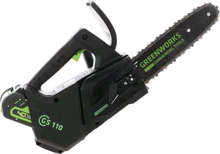 Image du produit Greenworks GD40TCS 40V grandininis pjūklas 10″ (be akumuliatoriaus ir kroviklio) (Tronçonneuse à batterie)