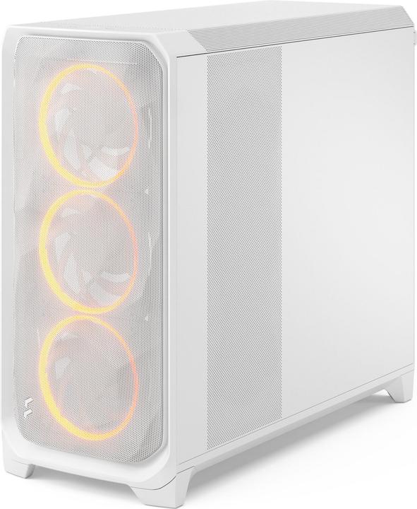 Produktbild Fractal Case Meshify 3 XL White RGB TG Clear Tint (ITX, SSI CEB, ATX, E-ATX, SSI EEB, mATX, EE-ATX)