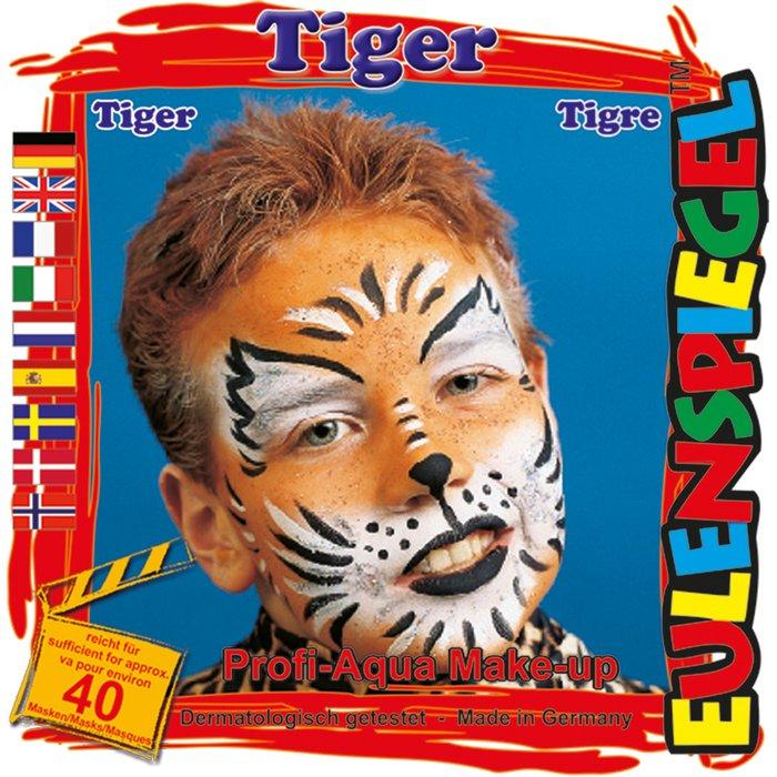 Eulenspiegel Schminkset Tiger