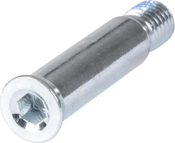 Powerslide Inline Skate Accessory Steel Single Axle For Hex M4 Thread 2023 (36 mm)