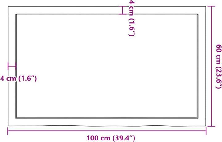 Image du produit VidaXL Gianna (100 x 6 x 60 cm)
