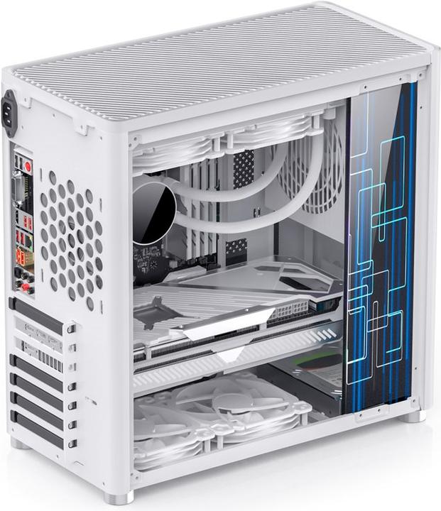 Actual product image Jonsbo D40 ATX Enclosure, Tempered Glass (ATX)