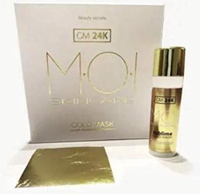 Immagine prodotto MOI Maschera d'oro Gm24k Segreti di Bellezza Illuminante con oro puro