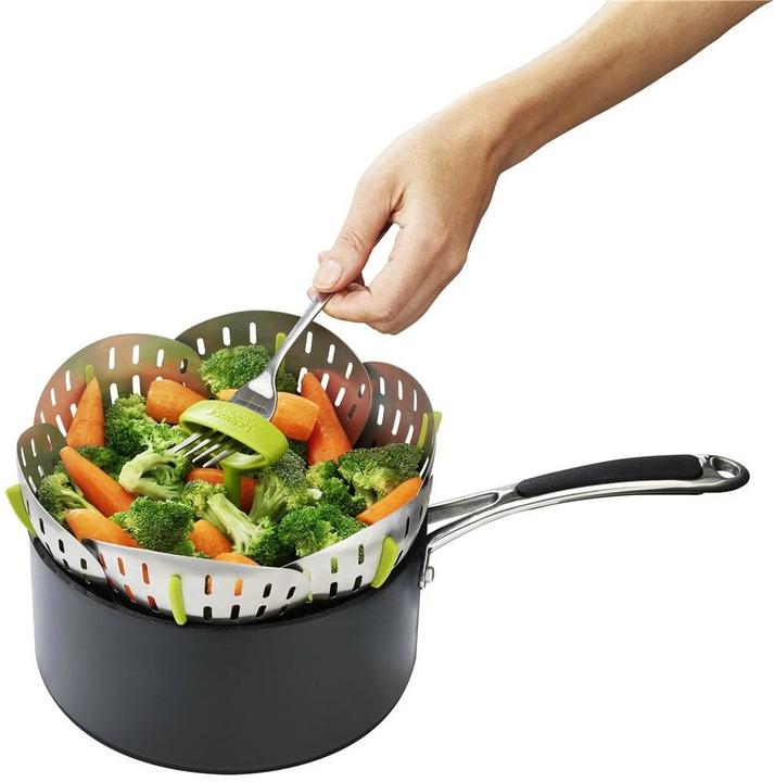 Actual product image Joseph Joseph Steamer Bloom Steel (16 cm, Metal, Plastic)