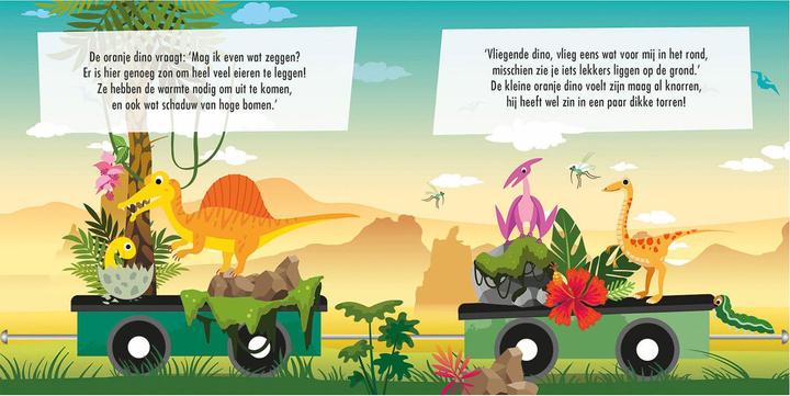 Actual product image Buch- und Puzzle-Dino-Zug