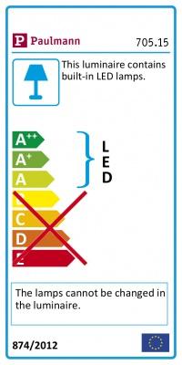 Etichetta energetica Paulmann Movimento SimpLED (Multicolore, 1004 cm, Interno)