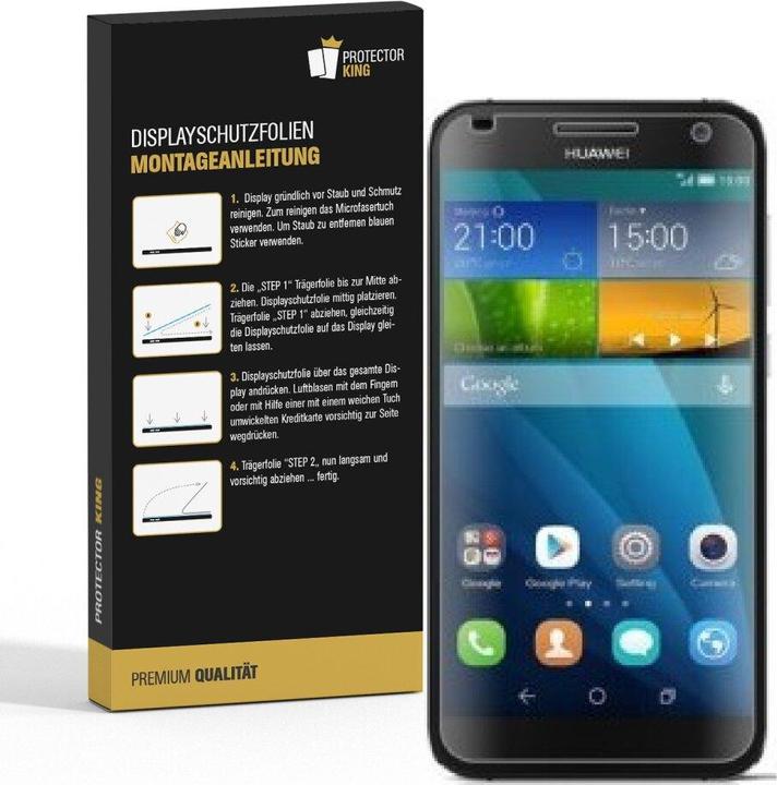Produktbild Protectorking 2x Panzerfolie Anti-Shock HD Klar (2 Stück, LG G7)