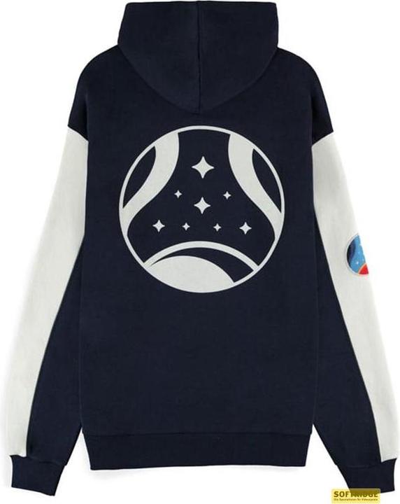Immagine prodotto Difuzed Maglia con cappuccio Starfield con emblema monocromatico (S) (S)