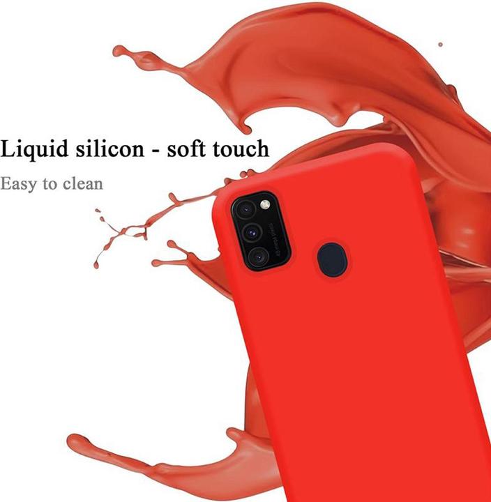 Actual product image Cadorabo TPU Liquid Silicone Case Cover (Samsung Galaxy M30s)