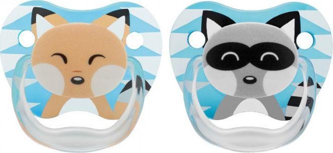 Produktbild Dr Browns Orthodontic pacifier PreVent Classic animals 2 pcs., 0-6m (2 x, bis 6 Monate)