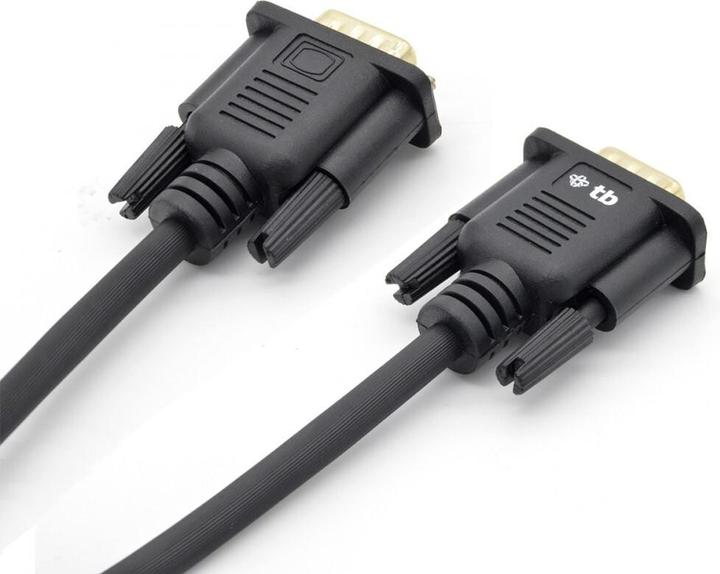 Actual product image Lenovo VGA cable 15M-15M 1.8 m. The black gold (AKXVGAMMG180B) (15 m, VGA)