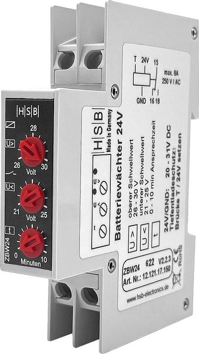 Actual product image Westech Voltage monitoring 24V