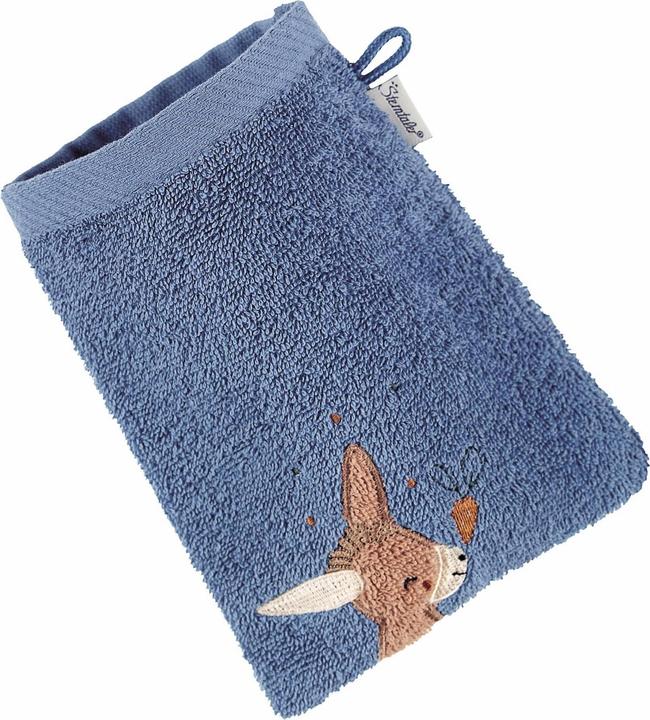 Produktbild Sterntaler Baby-Waschhandschuh Emmilius Blau