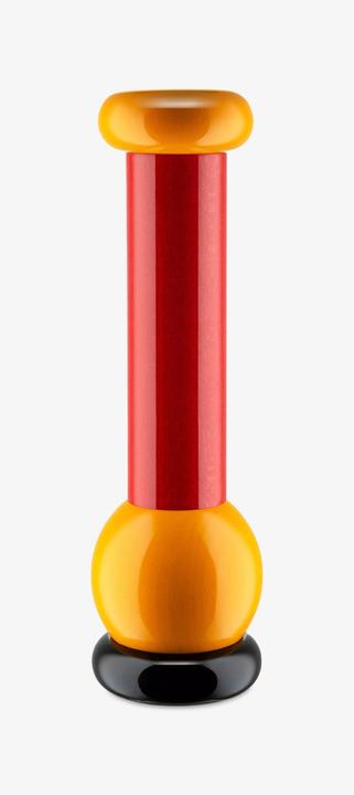 Image du produit Alessi Moulin à poivre DCO : MP0210 rouge-jaune (Poivre)