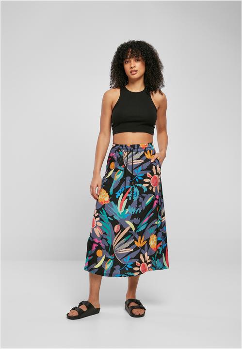 Image du produit Urban Classics Ladies Viscose Midi Skirt - 12112 (XL)