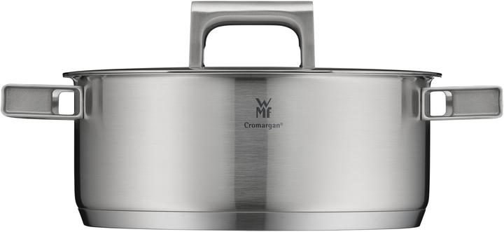 Produktbild WMF Ultimate Cool+ Bratentopf mit Deckel, 24 cm (24 cm, Bräter + Schmortopf, Edelstahl)
