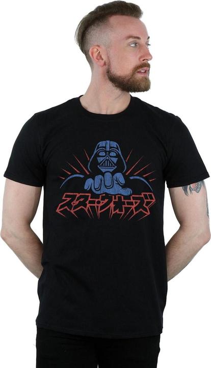 Immagine prodotto Star Wars Kanji Darth Vader Maglietta Uomo (L)
