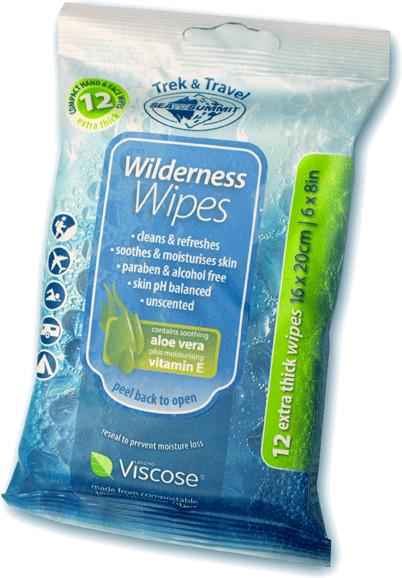 Image du produit Sea To Summit Wilderness Wipes lingettes humides (12 pièce(s))