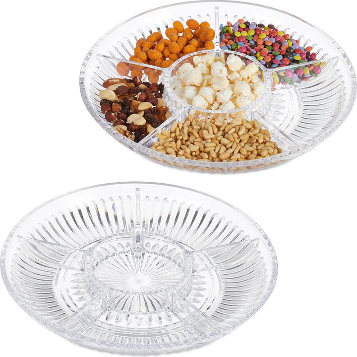 Actual product image Relaxdays snack plate