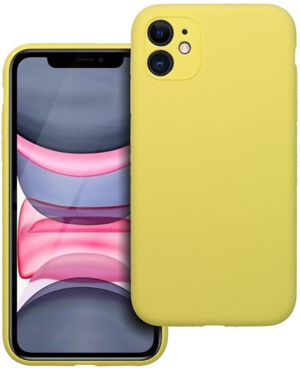 Produktbild OEM Back panel cover Case SILICONE 2mm for IPHONE 11 lemon (Apple iPhone 11)