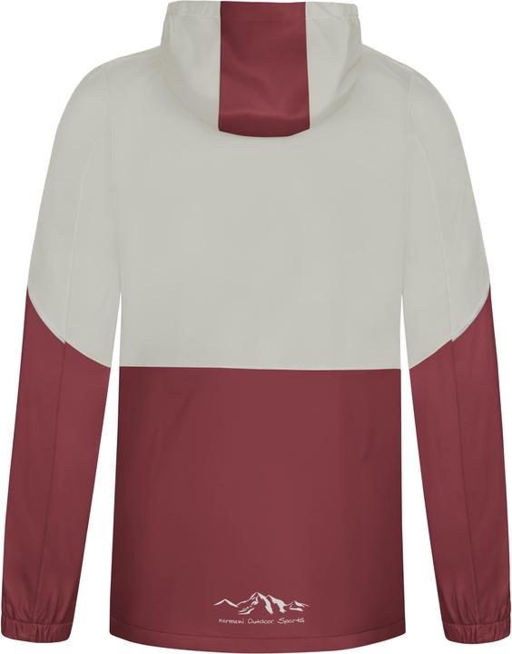 Immagine prodotto Normani Kinder Regenjacke „Sointula“ Rot/Weiss (98, 102, 104)