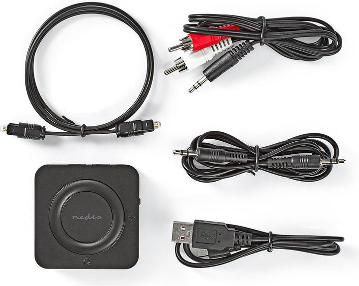 Produktbild Nedis Bluetooth® Transceiver | Anschlüsse – Eingang: 1x AUX / 1x SPDIF | Anschlüsse – Ausgang: 1x AU (10 m)