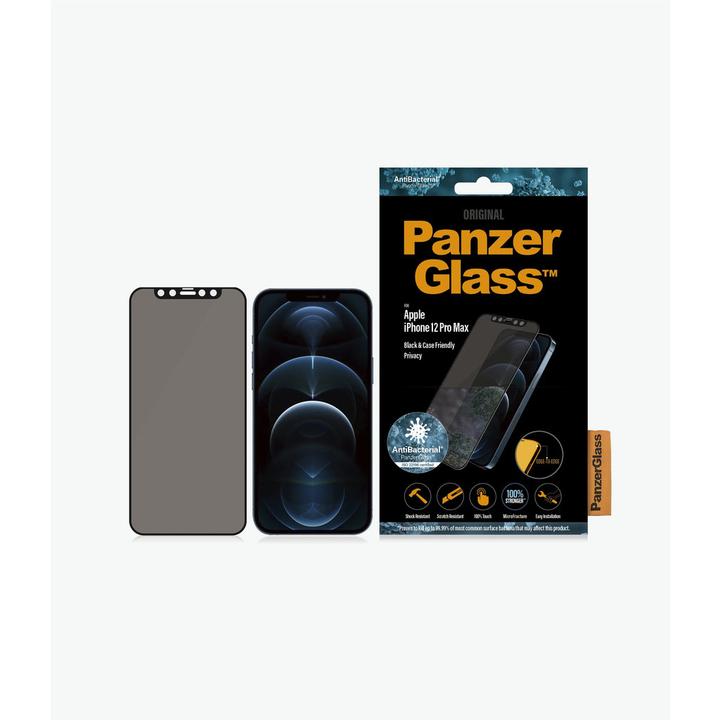 Productafbeelding PanzerGlass Zaakvriendelijke privacy (1 Stuk, Apple iPhone 12 Pro Max)