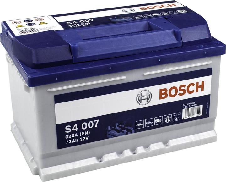 Bosch Automotive S4 007 (12 V, 72 Ah, 680 A)