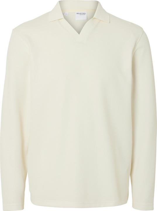 Image du produit Selected Homme Strick Langarm-Poloshirt (L)