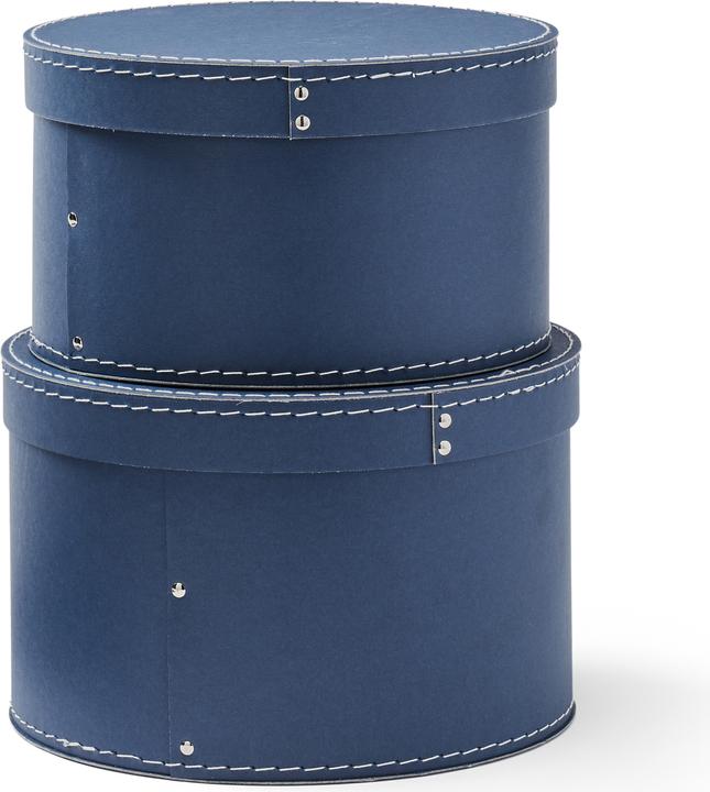 Produktbild Kids Concept mit Deckel rund, blau (25 x 50 cm)