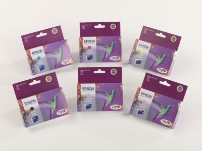 Actual product image Epson T0801 - Black - Original - Blister pack (FC)