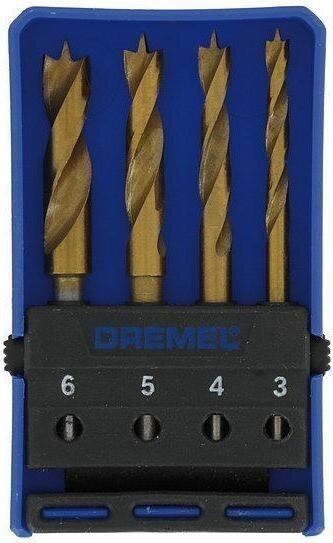 Produktbild Dremel Holzbohrer-Satz Ø 3,0 / 4,0 / 5,0 / 6,0 mm (4 Stück) (3, 4, 5, 6 mm)