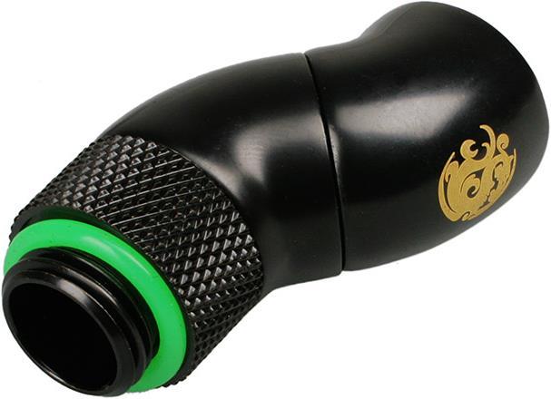 Bitspower Winkel 1/4 auf IG 1/4 Zoll - 2x drehbar