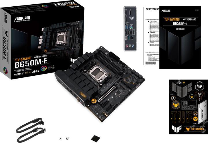 Image du produit ASUS TUF Gaming B650M-E (AM5, AMD B650, mATX)