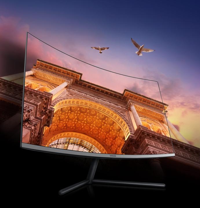 Actual product image Samsung LU32R590CWRXEN (3840 x 2160 Pixels, 32")