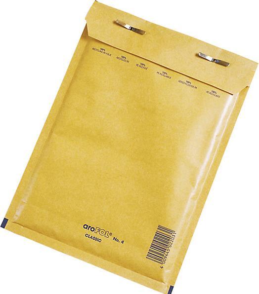 Image du produit kaiserkraft Pochettes à bulles Arofol®, fermeture autocollante, L x l 370 x 290 mm, blanc (100 x)