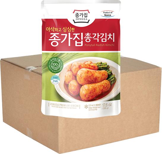 Image du produit Jongga Chonggak Kimchi (Ponytail Radish) (5000 g)