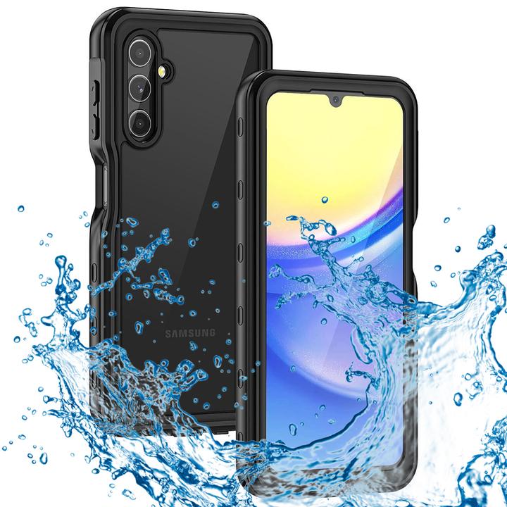 Productafbeelding Shellbox - Waterproof IP68 Case - Samsung Galaxy A15 4G / A15 5G - Black (Samsung Galaxy A15 5G, Samsung Galaxy A15)