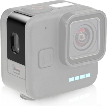 Actual product image Puluz GoPro Hero 11 Black Mini Aluminium Battery Cover with Charging Port