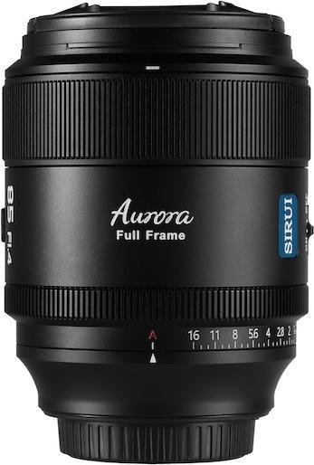 Actual product image Sirui AURORA Series 85mm F1.5 Full-Frame Autofocus Lens (L-Mount) (full size)