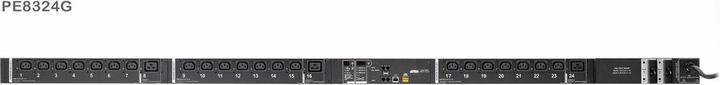 Produktbild Aten PE8324G3-AX 24-Port 0U Intelligent PDU 30-A/32-A Schaltfunktion
