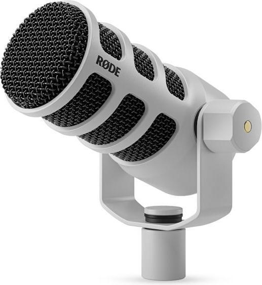Produktbild RØDE Mikrofon Podmic USB Weiss mit XLR-Kabel