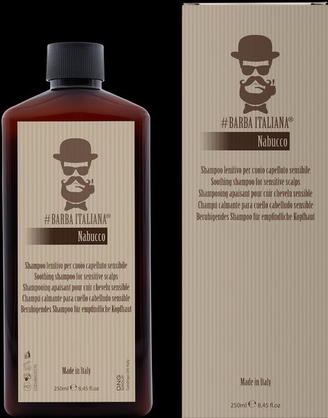 Actual product image Barba Italiana Nabucco Soothing Shampoo for Sensitive Scalp 250 ml (250 ml, Liquid shampoo)