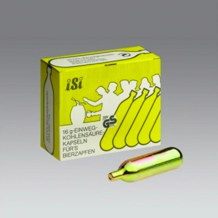 Image du produit Ich-zapfe CO2 Kapseln, Kohlensäurekapseln CO2, 16g, 10er Pack