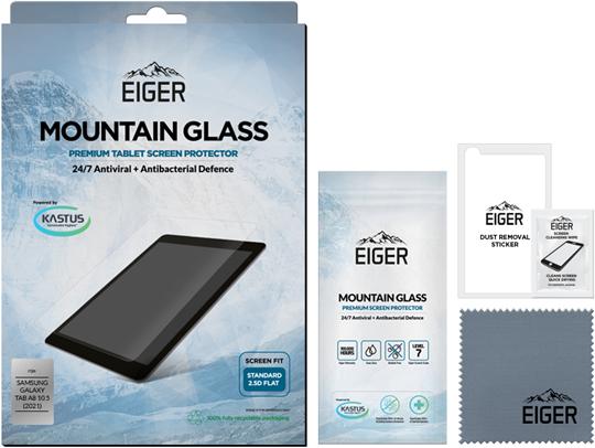 Image du produit Eiger Mountain Glass Clear Tablet (1 pièce(s), Galaxy Tab A8 (2021))
