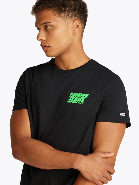 Actual product image Tommy Jeans Tjm Slim Bubble Print Ss Tee Ext (XL)