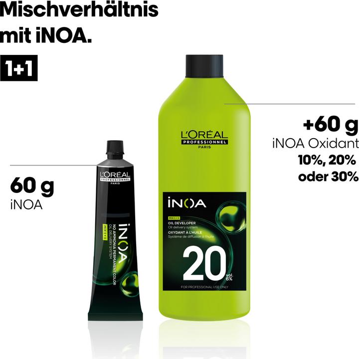 Actual product image L'Oréal Professionnel Inoa 3% (1 black)