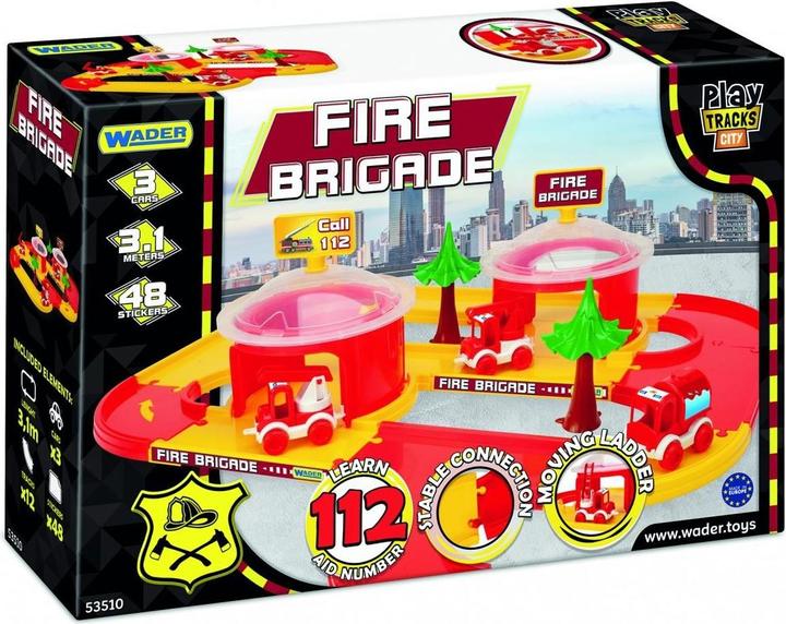 Immagine prodotto Wader Tracce di gioco Dipartimento dei vigili del fuoco della città - stazione dei vigili del fuoco