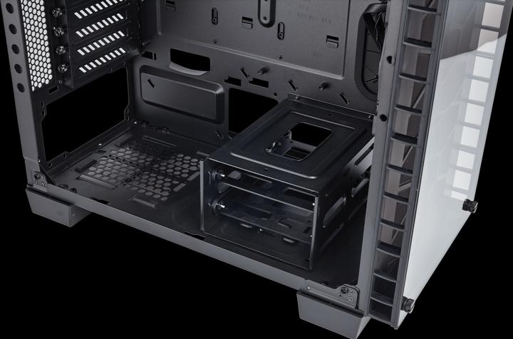Actual product image Corsair Crystal 460x (ATX)