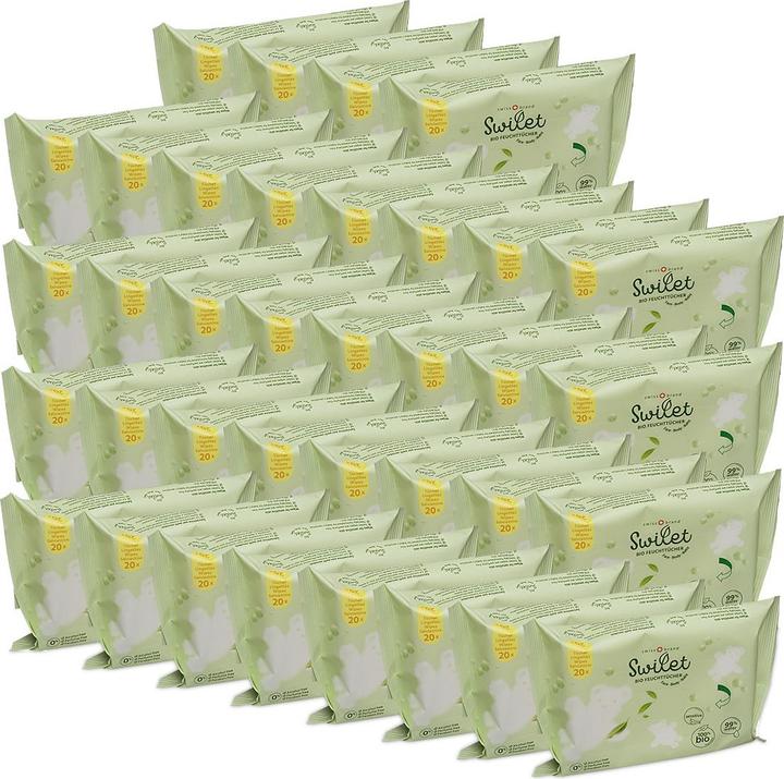 Swilet Die Bio-Feuchttücher (720 Stück)